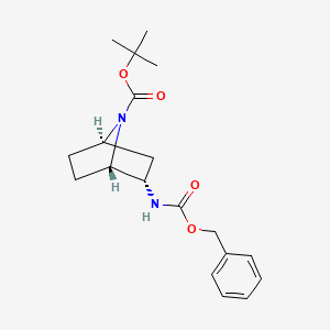 endo-tert-Butyl 2-(((benzyloxy)carbonyl)amino)-7-azabicyclo[2.2.1]heptane-7-carboxylate