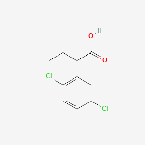 2-(2,5-Dichlorophenyl)-3-methylbutanoic acid