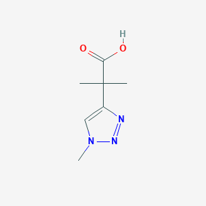 2-Methyl-2-(1-methyl-1H-1,2,3-triazol-4-yl)propanoic acid