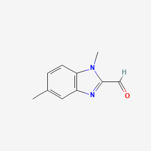 1,5-Dimethyl-1H-benzo[d]imidazole-2-carbaldehyde