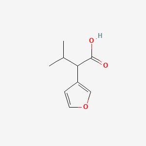 2-(Furan-3-yl)-3-methylbutanoic acid