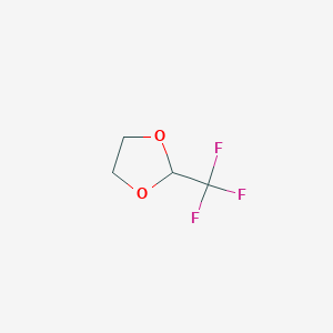 molecular formula C4H5F3O2 B1307847 2-(Trifluoromethyl)dioxolane CAS No. 2344-09-4