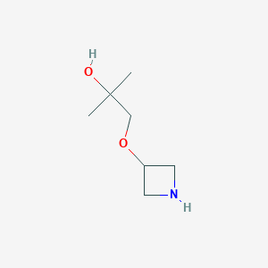 1-(Azetidin-3-yloxy)-2-methylpropan-2-ol