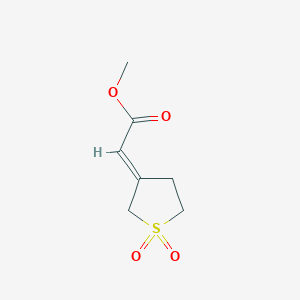 Methyl 2-(1,1-dioxidodihydrothiophen-3(2H)-ylidene)acetate