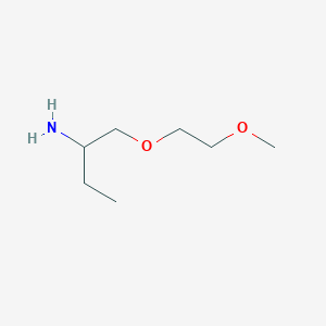 1-(2-Aminobutoxy)-2-methoxyethane