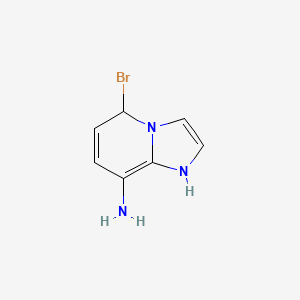 5-Bromo-1,5-dihydroimidazo[1,2-a]pyridin-8-amine