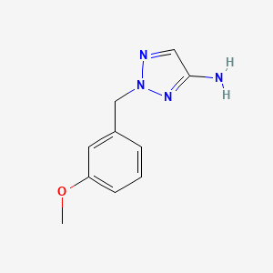 2-[(3-Methoxyphenyl)methyl]-2H-1,2,3-triazol-4-amine