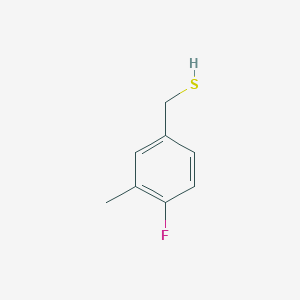 (4-Fluoro-3-methylphenyl)methanethiol