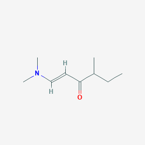 1-(Dimethylamino)-4-methylhex-1-en-3-one