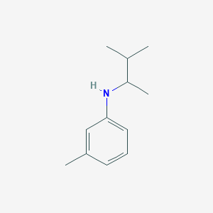 3-methyl-N-(3-methylbutan-2-yl)aniline