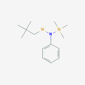 molecular formula C14H25NSi2 B13078874 CID 86769212 