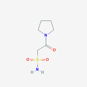 2-Oxo-2-(pyrrolidin-1-yl)ethane-1-sulfonamide