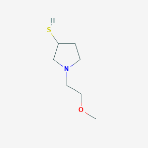 1-(2-Methoxyethyl)pyrrolidine-3-thiol