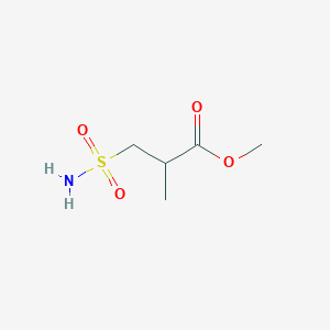 Methyl 2-methyl-3-sulfamoylpropanoate