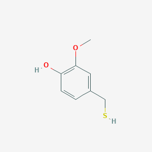 2-Methoxy-4-(sulfanylmethyl)phenol