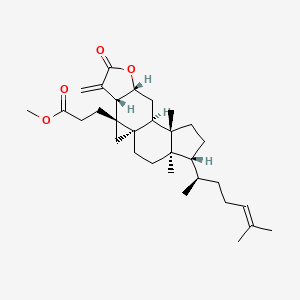 molecular formula C31H46O4 B13079030 Tubiferolide methyl ester 