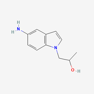 1-(5-amino-1H-indol-1-yl)propan-2-ol