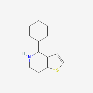 4-Cyclohexyl-4,5,6,7-tetrahydrothieno[3,2-c]pyridine