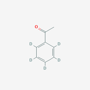 molecular formula C8H8O B130792 苯乙酮-2',3',4',5',6'-d5 CAS No. 28077-64-7