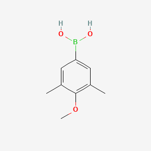 molecular formula C9H13BO3 B1307923 3,5-Dimethyl-4-methoxyphenylboronic acid CAS No. 301699-39-8