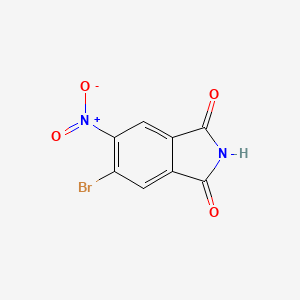 5-Bromo-6-nitroisoindoline-1,3-dione