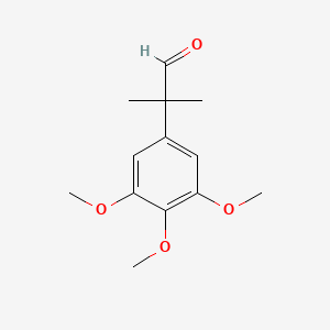 2-Methyl-2-(3,4,5-trimethoxyphenyl)propanal