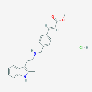 molecular formula C22H25ClN2O2 B130793 Panobinostat Carboxylic Acid Methyl Ester Hydrochloride CAS No. 441741-66-8