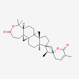 molecular formula C30H44O4 B13079382 Kadsudilactone 