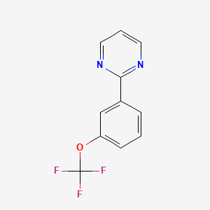 2-(3-(Trifluoromethoxy)phenyl)pyrimidine