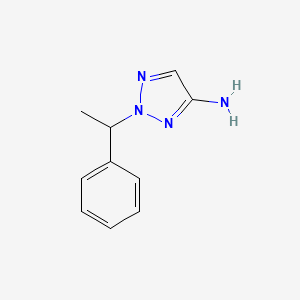 2-(1-Phenylethyl)-2H-1,2,3-triazol-4-amine