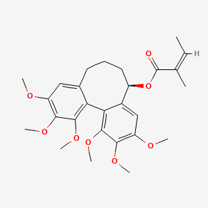 molecular formula C27H34O8 B13079422 KadsufolinA 