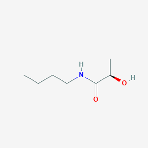 molecular formula C7H15NO2 B13079459 (2R)-N-Butyl-2-hydroxypropanamide 