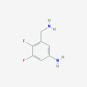 3-(Aminomethyl)-4,5-difluoroaniline