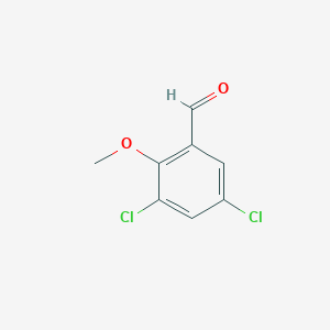 molecular formula C8H6Cl2O2 B1307951 3,5-Dichloro-2-methoxybenzaldehyde CAS No. 76008-04-3