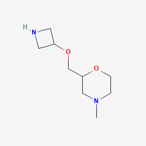 2-[(Azetidin-3-yloxy)methyl]-4-methylmorpholine