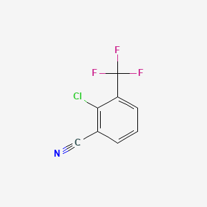 molecular formula C8H3ClF3N B1307965 2-Chloro-3-(trifluoromethyl)benzonitrile CAS No. 62584-32-1