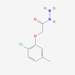 molecular formula C9H11ClN2O2 B1307967 2-(2-Chloro-5-methylphenoxy)acetohydrazide CAS No. 588680-02-8