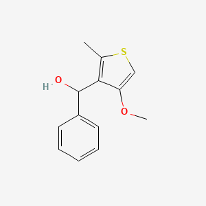 (4-Methoxy-2-methylthiophen-3-yl)(phenyl)methanol