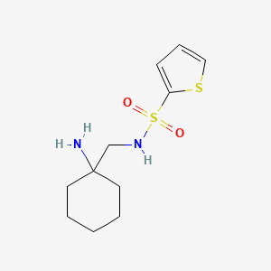 N-[(1-aminocyclohexyl)methyl]thiophene-2-sulfonamide