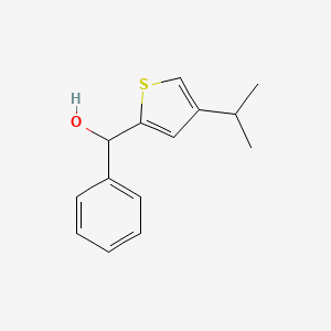 (4-Isopropylthiophen-2-yl)(phenyl)methanol