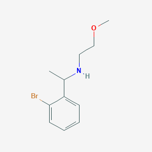 [1-(2-Bromophenyl)ethyl](2-methoxyethyl)amine