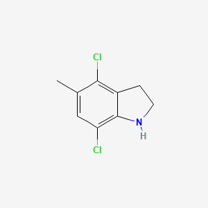 4,7-Dichloro-5-methyl-2,3-dihydro-1H-indole