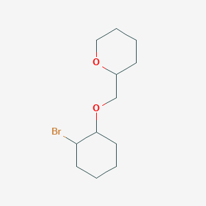 2-([(2-Bromocyclohexyl)oxy]methyl)oxane