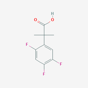 2-Methyl-2-(2,4,5-trifluorophenyl)propanoic acid