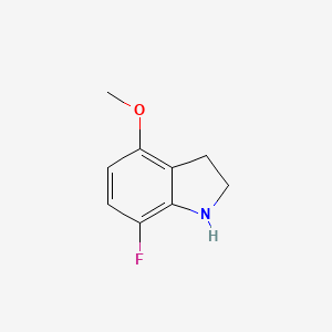 7-fluoro-4-methoxy-2,3-dihydro-1H-indole