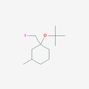 1-(tert-Butoxy)-1-(iodomethyl)-3-methylcyclohexane