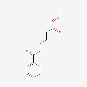 molecular formula C14H18O3 B1308003 Ethyl 6-oxo-6-phenylhexanoate CAS No. 4248-25-3