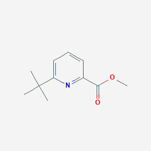 molecular formula C11H15NO2 B13080058 Methyl 6-(tert-butyl)picolinate 