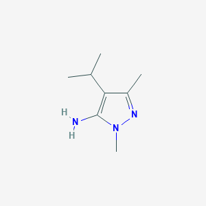 1,3-dimethyl-4-(propan-2-yl)-1H-pyrazol-5-amine