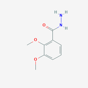 molecular formula C9H12N2O3 B1308033 2,3-二甲氧基苯甲酰肼 CAS No. 321195-74-8